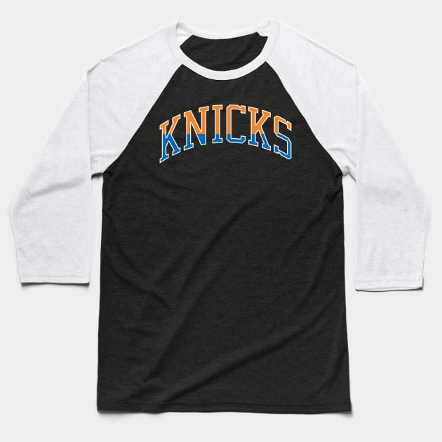 Knicks Baseball T-Shirt by teakatir